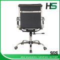 Silla moderna reclinable de cuero blanco anji